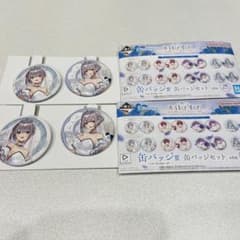 홀로 라이브 이치 반 쿠지 시라가 노엘 캔 배지 세트 2 점 노멀
