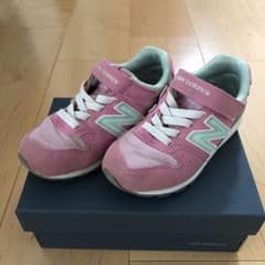 ニューバランス スニーカー 996 ピンクミント 17cmのサムネイル