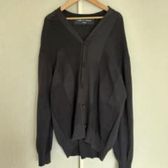 comme des garcons homme カーディガン パッチワーク 古着 - メルカリ