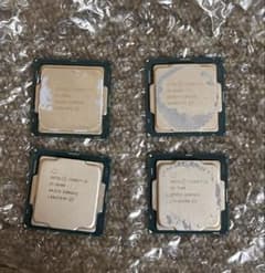 INTEL CPU I5 6世代 1台／8世代 2台 i3 7世代本体 まとめ - メルカリ