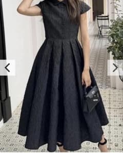 BIRTHDAYBASH JACQUARD HEPBURN DRESS - メルカリ