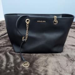 MICHAEL KORS ブラックトートバッグのサムネイル