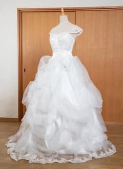 ウェディングドレス 結婚式 二次会 前撮り プリンセス 中古のサムネイル