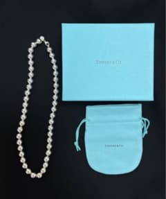 ★Tiffany ティファニー　ハードウェア　ボールネックレスのサムネイル