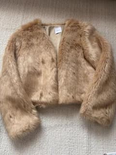 Ameri ファーコート　ジャケットのサムネイル