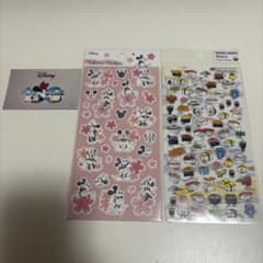 ディズニー 桜ステッカー & マインドウェイブ おすしシール セットのサムネイル