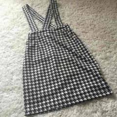 千鳥柄 ペンシルスカート レトロのサムネイル