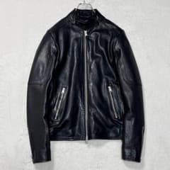 オールセインツ｜美品 CORA ライダースジャケット ラムレザー ダブル 