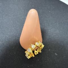 【新品】ゴールドフリーサイズリングのサムネイル