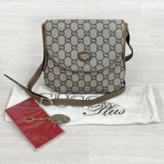 本日価格美品　GUCCI オールドグッチプラス ショルダーバッグ　証明書付きのサムネイル