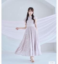 RoesMuse pleats floral print dress pink - メルカリ