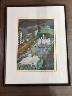 【Artist's Proof】札幌雪まつり 木版画 額装品 Artist's Proof】札幌雪まつり 木版画 額装品 - メルカリ