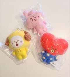BT21 FuwaFuwaMascot☆4 COOKY・CHIMMY・TATA