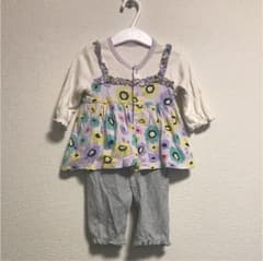 重ね着風ロンパース   60〜70のサムネイル