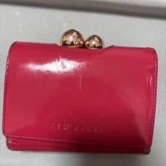 TED BAKER ピンク 三つ折り財布　難ありのサムネイル
