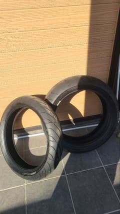 120/70R17 180/55R17ほぼ新品二本セット！のサムネイル