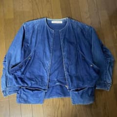 ISSEY MIYAKE イッセイスポーツ　変形デザインデニムブルゾンのサムネイル