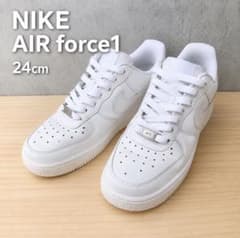 ホ*マ様 【美品】500円スタート‼️ナイキAIR Force 1 24.0cmのサムネイル