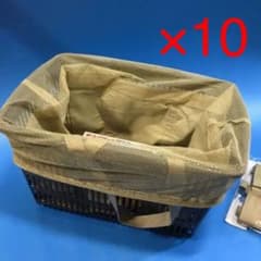エコバッグ　カゴバック　レジカゴバック　10個セット　即購入可のサムネイル