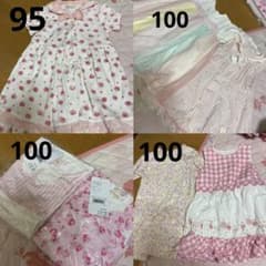 クーラクール  ワンピースセット 100   95のサムネイル