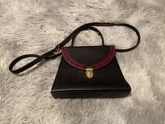 イヴ・サンローラン　ダイヤカット レザー 2wayバッグのサムネイル