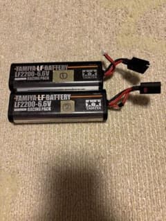 タミヤ　LF2200 リフェバッテリー　2本セットのサムネイル