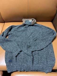 ラコステ LACOSTE ニット セーター 長袖 グレー