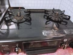 ★連休SALE★　パロマ グリル付きテーブルコンロ 13A 都市ガスのサムネイル