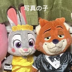ズートピア 2 FukuFuku V-BIGぬいぐるみ ニック ジュディ