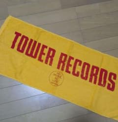 TOWER RECORDS タオル NO MUSIC NO LIFE