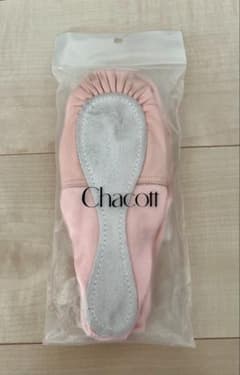 【Chacott】バレエシューズ 前皮ピンク 23.5cmのサムネイル