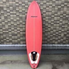 サーフボード☆ファンボード6'11 （ハード&ソフトケース、フィン付き）のサムネイル
