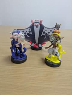 amiibo 스플라툰 스리미 연합 3체 세트