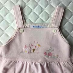 palupalu様専用★ファミリア 姉妹コーデに！ジャンパースカート 90のサムネイル