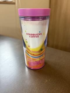 スターバックス　2010年　タンブラー ピンク bodum ボダムのサムネイル