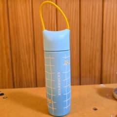 Starbucks ステンレスボトル ライトブルー 花柄のサムネイル