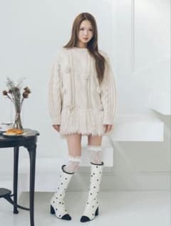 Darich ローズモチーフニットチュニックのサムネイル