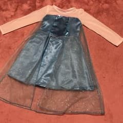 エルサ ドレス ワンピース 100㎝のサムネイル