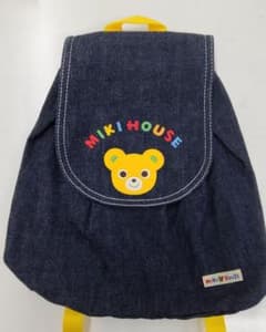 ミキハウス　デニム素材リュックのサムネイル