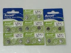 Accell LR41 192 1.5V ボタン電池 14個セットのサムネイル