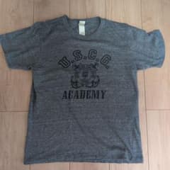 USCG ACADEMY Print T-Shirt, Gray