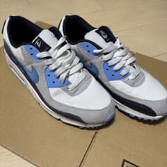 Nike Air Max ホワイト/ブルー スニーカーのサムネイル