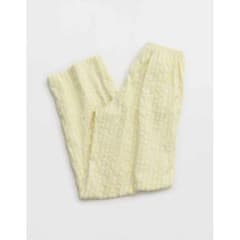 Aerie Off-Duty Seersucker Trouser PJ 黄色のサムネイル