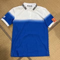 MARK&LONA 青白グラデーション ゴルフシャツ MARK&LONA 青白グラデーション ゴルフシャツ - メルカリ