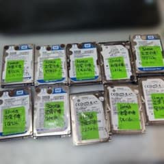 1239 HDD 2.5インチ 320GB 160GB 120GB正常 10個 - メルカリ