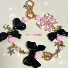 Black × Pink Bracelet byminmade y2k 魔法少女のサムネイル