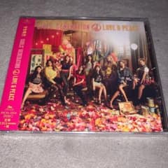 少女時代 GIRLS' GENERATION 「LOVE&PEACE」CDのサムネイル