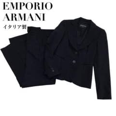 極美品✨エンポリオアルマーニ パンツスーツ セットアップ ストライプ