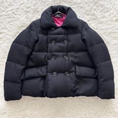 【トリココムデギャルソン】AD2015　ダウンジャケット ピーコート　ダブル　黒 m89989059408_1.jpg?1749185386