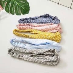ヘアターバン  ダークブルーのサムネイル